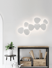 Nova Luce Dekorativní nástěnné LED osvětlení Cronus 927 lm 180 mm bílá