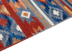 Beliani Vlněný kelimový koberec 200 x 300 cm vícebarevný NORAKERT