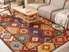 Beliani Vlněný kelimový koberec 200 x 300 cm vícebarevný ZOVUNI