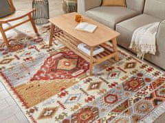 Beliani Vlněný kelimový koberec 160 x 230 cm vícebarevný PROSHYAN