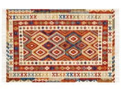 Beliani Vlněný kelimový koberec 200 x 300 cm vícebarevný OSHAKAN