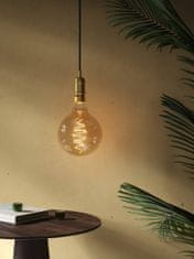 NORDLUX Stmívatelná zlatá LED žárovka Deco globe 8,5 W W