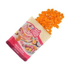 FunCakes Snadno rozpustná poleva v peckách 250g Oranžová 