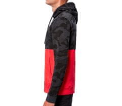 Alpinestars Mikina Camo block charchoal/red vel. M