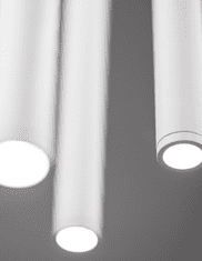 Nova Luce Štíhlé designové LED svítidlo Ultrathin černá
