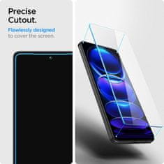 Spigen Tvrzené sklo 2x Spigen Glass.TR Slim Xiaomi Redmi Note 12 PRO 5G / POCO X5 PRO 5G Clear