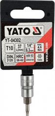 YATO Hlavice s bitem TORX 1/4" T10 YATO - YT-04302