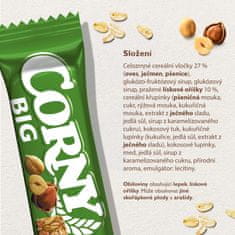 Corny BIG cereální tyčinka lískový oříšek 24 x 50 g