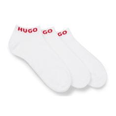 Hugo Boss 3 PACK - dámské ponožky HUGO 50483111-100 (Velikost 35-38)