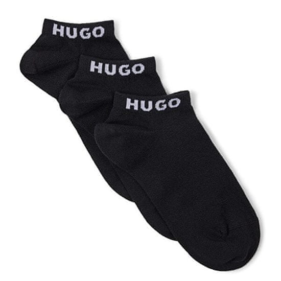 Hugo Boss 3 PACK - dámské ponožky HUGO 50483111-001