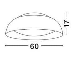 Nova Luce Designové LED svítidlo Landon