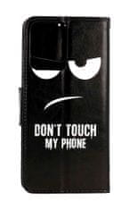 TopQ Pouzdro Xiaomi Redmi Note 12 5G knížkové Don't Touch 95645