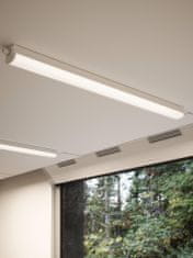 NORDLUX Stropní lineární LED svítidlo Oakland 4400 lm 83 mm bílá