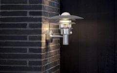 NORDLUX Venkovní nástěnná lampa se senzorem Lønstrup 220 mm 265 mm galvanizace