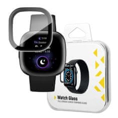 MG Full Glue ochranné sklo na Fitbit Versa 4, černé