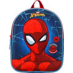 Vadobag Dětský batoh Spiderman 32cm 3D modrý