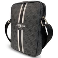 Guess 4G Stripes univerzální taška 10" Černá