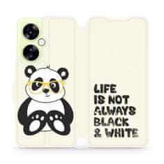 Mobiwear Flip pouzdro na mobil OnePlus Nord CE 3 Lite 5G - M041S Panda - life is not