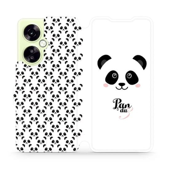 Mobiwear Flip pouzdro na mobil OnePlus Nord CE 3 Lite 5G - M030P Panda Amálka