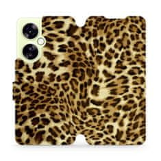 Mobiwear Flip pouzdro na mobil OnePlus Nord CE 3 Lite 5G - VA33P Leopardí vzor