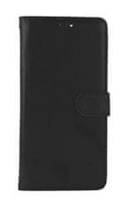 TopQ Pouzdro Xiaomi Redmi Note 12 Pro 5G knížkové černé s přezkou 95411