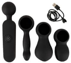 Orion Couples Choice Wand Vibrator with 3 Attachments