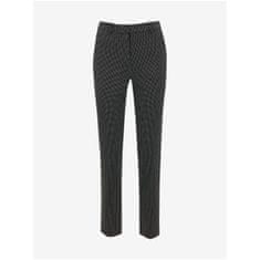 Orsay Bílo-černé dámské puntíkované kalhoty ORSAY_390304-660000 38