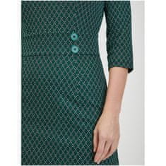 Orsay Zelené dámské vzorované šaty ORSAY_413031-867000 42