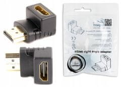 Gembird Adaptér A-HDMI90-FML HDMI - HDMI 