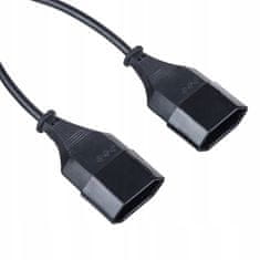 Akyga Napájecí kabel 2x Europlug přes CEE 7/16 1.2m