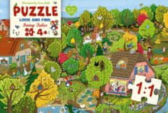 Magellan Puzzle hledej a najdi červená karkulka