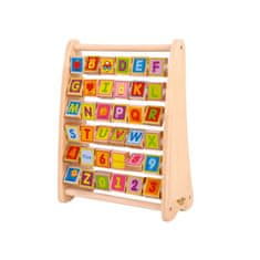 Tooky Toy Tooky Toy Abeceda Věda Liter Čísla Slov Abacus