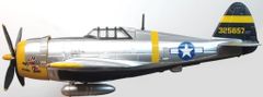 Oxford Republic P-47D Thunderbolt, USAF, 333rd FS, 318 FG, Capt. Daniel Boone, 1/72