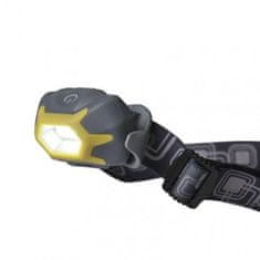 Emos P3532 COB LED čelovka, 125 lm, 20m, 3x AAA, šedo-žlutá 1441233120