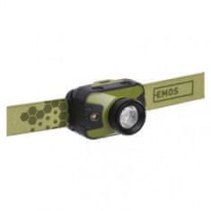 Emos EMOS CREE LED čelovka P3539, 330 lm, 200 m, 3× AAA