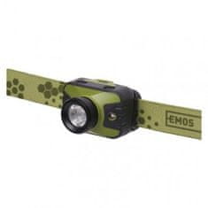 Emos EMOS CREE LED čelovka P3539, 330 lm, 200 m, 3× AAA