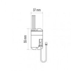 Emos G1110 PIR senzor (pohybové čidlo) IP20 800W, bílý 1454007100