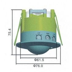 Emos MW senzor (pohybové čidlo) IP20 1200W G1190, bílý 1454013100