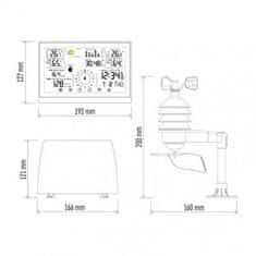 Emos EMOS Bezdrátová meteostanice profi E6016 s anemometrem 2606164000