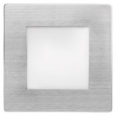 Emos EMOS LED orientační vestavné svítidlo 80×80, 1,5W teplá bílá,IP65 ZC0109