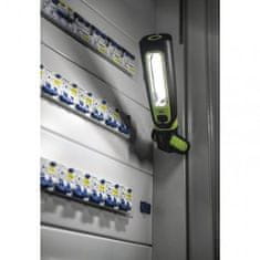 Emos LED + COB LED nabíjecí svítilna P4532, 470 lm, 1800 mAh, černo-zelená 1450000290