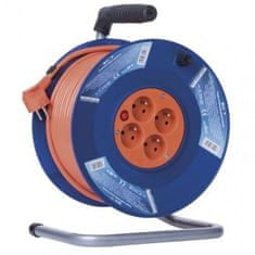 Emos EMOS PVC prodlužovací kabel na bubnu – 4 zásuvky, 50m, 1,5mm2 P19450 1908045001
