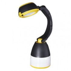 Emos LED multifunkční kempingová svítilna P4008, 215 lm, 3× AA, černo-žlutá 1447013200