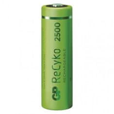 GP Nabíjecí baterie ReCyko 2500 AA (HR6) B21254, 4 ks, zelené 1032224250