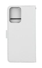 TopQ Pouzdro Xiaomi Redmi Note 12 5G knížkové bílé s přezkou 95408