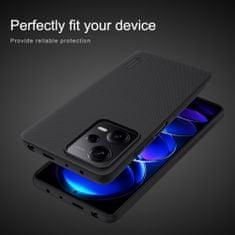 Nillkin Super Frosted Zadní Kryt pro Xiaomi Redmi Note 12 Pro 5G/Poco X5 Pro 5G Black