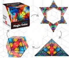 Sferazabawek  Magnetická kostka Magic Cube - protistresová hračka