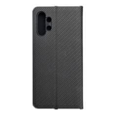 FORCELL Pouzdro / obal na Samsung Galaxy A13 4G černý carbon - knížkové Forcell LUNA Carbon