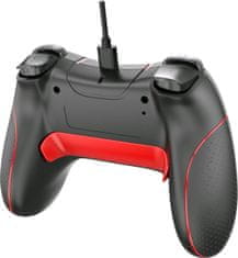 C-Tech Gamepad C-TECH Theon pro PC/PS3, 2 programovatelná makro tlačítka, 2x analog, X-input, vibrační, 1,8