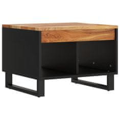 Greatstore Konferenční stolek 55 x 50 x 40 cm masivní akáciové dřevo